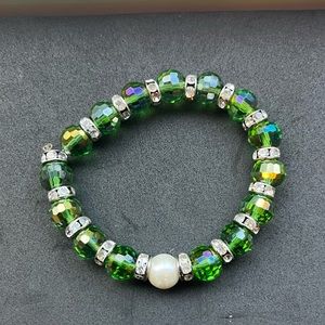 Custom Made Green Bracelet
